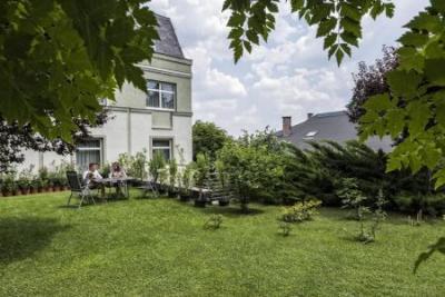 Jagello Hotel Budapest - affordable hotel in Buda - garden of Business Hotel Jagello - ✔️ Hotel Jagello Budapest ✔️ hotel in the city centre Buda