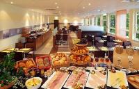 Rich and healthy buffet-style breakfast is served daily in the Restaurant