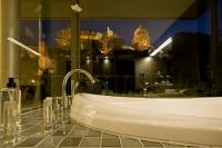 Suite in Lanchid 19 hotel - view on Chain Bridge and Pest riverbank, design hotels In Budapest - Lanchid 19